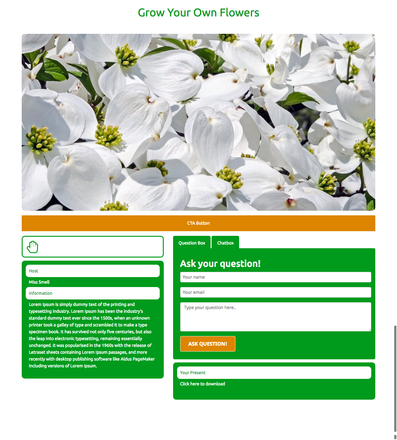 flower theme