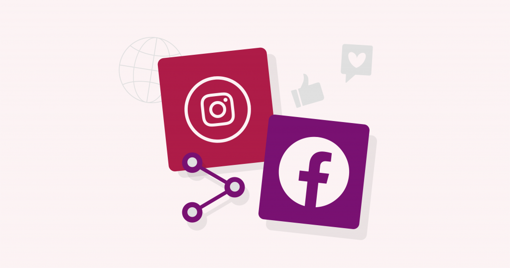 Instagram and Facebook graphic
