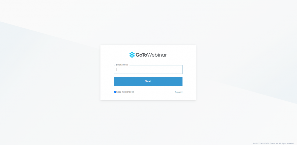 Go To Webinar
